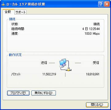 ���[�J���G���A�ڑ��̏��