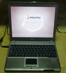 DELL Latitude X300 ̉ uUbuntu v10v̋N